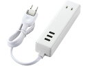 y񂹁zGR USB^bv USB3+AC2 60cm zCg MOT-U10-2306WH OA^bv R[h z