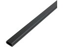 【レビュー投稿で100円OFFクーポン】送料無料【お取り寄せ】朝日電器 ABSモール 3ゴウ ブラック 10個セット 床用配線カバー モール ケーブル 電源タップ 配線パーツ 家電