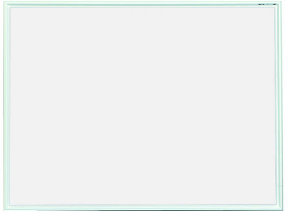 【メーカー直送】馬印 ホーロー製ホワイトボード 無地 白アルミ枠 610×460mm MR2【代引不可】【お客様組立】 ホワイトボード 大型壁掛タイプ ブラックボード POP 掲示用品