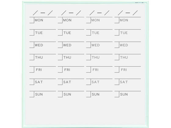 【レビュー投稿で100円OFFクーポン】【メーカー直送】馬印 ホーロー製スケジュールボード 白アルミ枠 610×460mm MR22S【代引不可】【お客様組立】ホワイトボード 大型壁掛罫線入タイプ POP 掲示