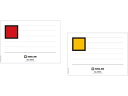 【レビュー投稿で100円OFFクーポン】【お取り寄せ】キングジム Gボックス 4655用背見出紙 赤・黄 S4655-R ボックスファイル ボックス型ファイル