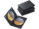 【レビュー投稿で100円OFFクーポン】【お取り寄せ】エレコム DVDトールケース 両面収納 5パック CCD-DVD05BK DVDトールケース メディアケース 記録メディア メモリーカード 家電