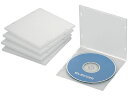 【ポイント2倍★22日20:00~27日9:59迄】【お取り寄せ】エレコム Blu-ray DVD CDケース スリム 1枚収納 5P CCD-JPCS5CR CD DVD用プラスチックケース メディアケース 記録メディア メモリーカード 家電