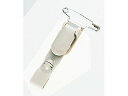 【お取り寄せ】西敬 名札用パーツ ターナブルクリップ TC-1 名札用クリップ 名札 キーホルダー