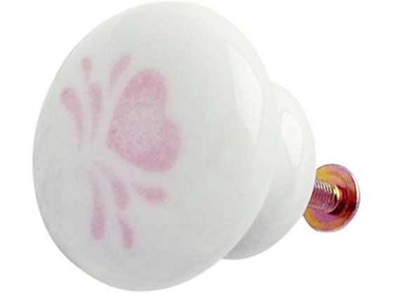 乐天商城 - 【レビュー投稿で100円OFFクーポン】【お取り寄せ】WAKI セラミックつまみ 32パイ B ティアーズハート TW-817 取手 つまみ 建築金物 土木 建築資材