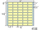 【ポイント2倍★22日20:00~27日9:59迄】【メーカー直送】NANA ナナフォーム カラーシリーズ 12×10(3・6)インチ 45面 M12CY【代引不可】 まとめ買い 業務用 箱売り 箱買い ケース買い ドットプリンタ用ラベルシール 粘着ラベル用紙