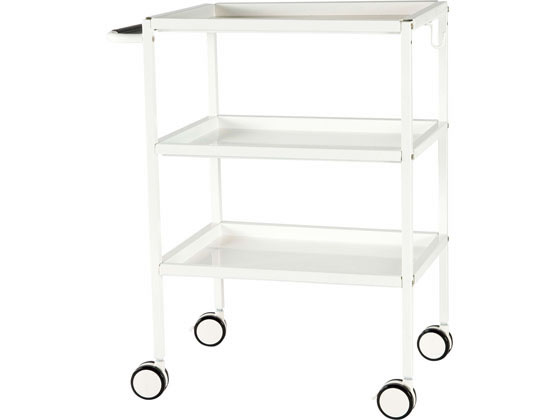 【マラソン限定2000円クーポン★ポイント2倍16日9:59迄】【メーカー直送】アール・エフ・ヤマカワ スチールワゴンII ホワイト RFWG2-STWH【代引不可】【お客様組立】ワゴン ツールワゴン 物流 現場 オフィス家具