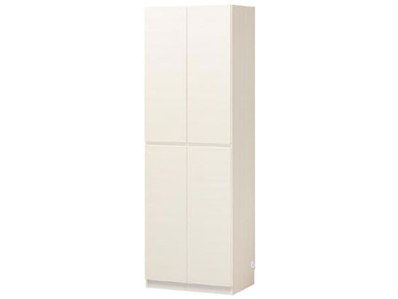 【メーカー直送】白井産業 壁面キャビネット ホワイト POR-1860SLWH【代引不可】【お客様組