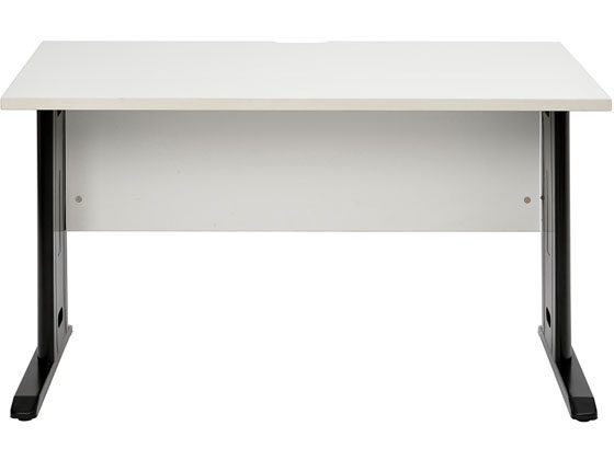 【レビュー投稿で100円OFFクーポン】【メーカー直送】アール・エフ・ヤマカワ スチール脚デスク W1200×D700 ホワイト ブラック脚【代引不可】【お客様組立】平机 木製デスク ワゴン オフィスデスク 事務机 オフィス家具 [3]
