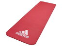 【お取り寄せ】adidas フィットネス マット 10mm レッド ADMT11015RD トレーニング器具 スポーツケア 競技備品 スポーツ