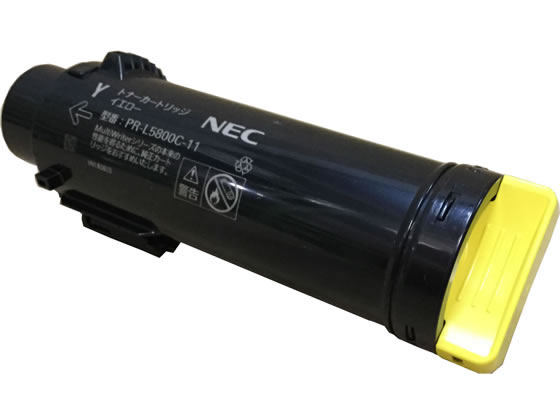 Recyclables - 【マラソン限定★2,000円クーポン＆ポイント2倍】【お取り寄せ】NEC用リサイクルトナーカートリッジ PR-L5800C-11タイプ イエロー エヌイーシー NEC リサイクルトナーカートリッジ インク