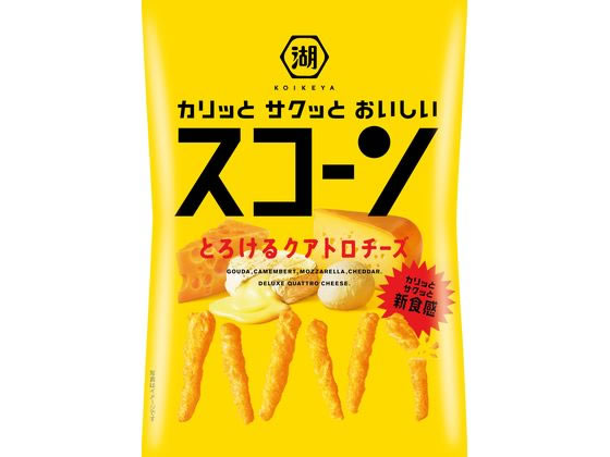 湖池屋 スコーン とろけるクアトロチーズ 78g 50891 スナック菓子 お菓子