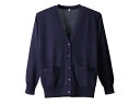 【スーパーDEAL ポイント10%バック】 【メーカー直送】ディーフェイズ 抗ピルポケット付カーディガン 濃紺LL D-1010【代引不可】 《5/16(金)9...