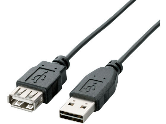 y񂹁zGR USB2.0P[u ʑ} A-A 3.0m U2C-DE30BK USBP[u z