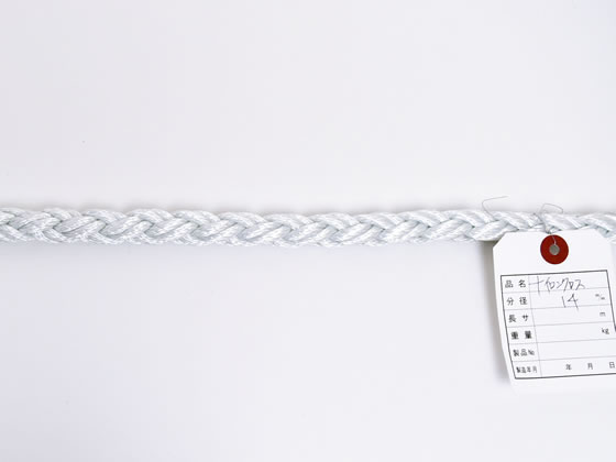 【お取り寄せ】紺屋商事 ナイロンクロスロープ 14mm 20m〈切売〉 60011504 ナイロンロ