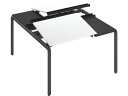 【店内全品ポイント2倍★16日9:59迄】 【メーカー直送】コクヨ UPTIS デスク両面独立 トレーW1200 ホワイト×脚黒【代引不可】【組立・設置・送料無...
