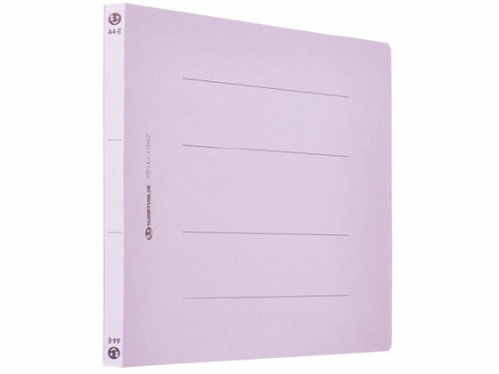 【レビュー投稿で100円OFFクーポン】スマートバリュー フラットファイル A4ヨコ 紫 10冊 D018J-VL 通常タイプ A4 フラットファイル 紙製 レターファイル