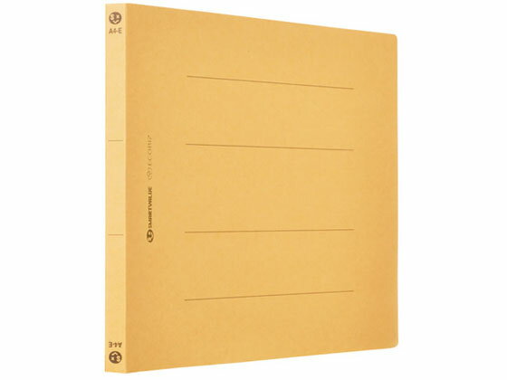 【レビュー投稿で100円OFFクーポン】【お取り寄せ】スマートバリュー フラットファイル A4ヨコ 黄 10冊 D018J-YL 通常タイプ A4 フラットファイル 紙製 レターファイル