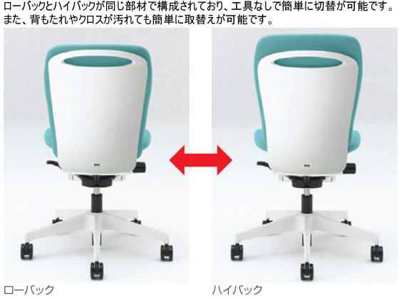 【メーカー直送】イトーキ フルゴチェア ブラックベース ハイバック ループ肘 ブラック【代引不可】【組立・設置・送料無料】 肘付き 固定肘タイプ 布張りチェア オフィスチェア [3]