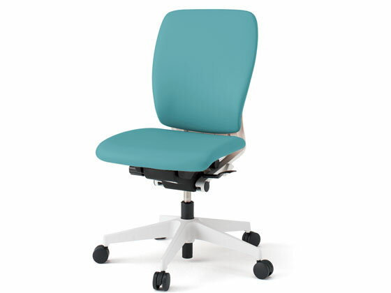 【楽天大感謝祭限定★26日9:59迄ポイント2倍】【メーカー直送】イトーキ フルゴチェア ホワイトベース ハイバック 肘なし ターコイズブルー【代引不可】【組立・設置・送料無料】肘なし 布張りチェア オフィスチェア オフィス家具