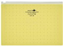 【レビュー投稿で100円OFFクーポン】【お取り寄せ】リヒトラブ AQUA DROPs クリヤーケース A5 黄 5枚 F5302-5 チャック付ソフトクリヤーケース ドキュメントキャリー ファイル