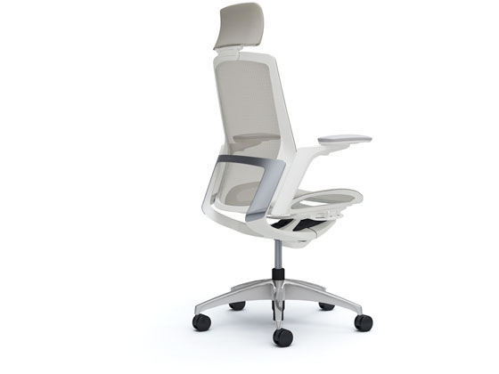 【レビュー投稿で100円OFFクーポン】【メーカー直送】オカムラ フィノラ エクストラハイバック 座メッシュ アジャスト肘 Lグレー C78ABW【代引不可】【組立・設置・送料無料】肘付き 可動肘タイプ メッシュチェア オフィスチェア オフィス家具