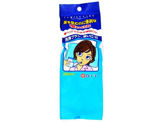 【ブラックフライデー限定★27日9:59迄店内ポイント2倍】【お取り寄せ】白十字 FC 吸いのみ 200mL 介護 介助