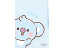 【店内全品ポイント2倍★16日9:59迄】 カミオジャパン BT21 3インデックスA4クリアファイル KOYA 201513 インデックス付 A4 クリアホル...