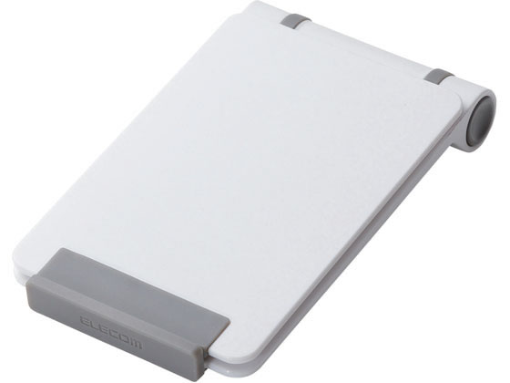 【ブラックフライデー限定★27日9:59迄店内ポイント2倍】【お取り寄せ】エレコム タブレット用コンパクトスタンド TB-DSCMPWH タブレット関連品 スマ...