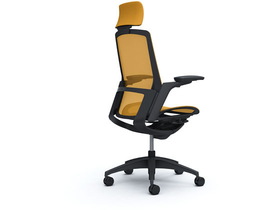 【レビュー投稿で100円OFFクーポン】【メーカー直送】オカムラ フィノラ エクストラハイバック 座メッシュ デザイン肘 イエロー C74AMR【代引不可】【組立・設置・送料無料】肘付き 固定肘タイプ メッシュチェア オフィスチェア オフィス家具