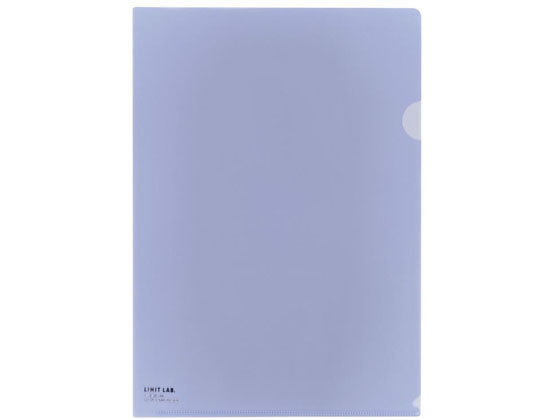 【お取り寄せ】リヒトラブ カラークリヤーホルダー A4 クリスタルブルー 50枚 F78-20 A4 色柄付 クリアホルダー ファイル