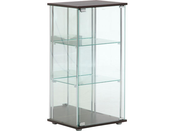 期間限定大幅値下げ 中型ガラスケース キャスター付き ガラスショー