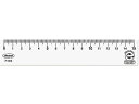 【店内全品ポイント2倍★16日9:59迄】 【お取り寄せ】共栄プラスチック R-PET直線定規 15cm P-1515 定規 スケール 教材 学童用品