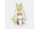 【ポイント2倍★19日20:00~26日1:59迄】ヒサゴ 刺繍ワッペンシール ねこ&ウサギ UTN157 デコレーションシール デコレーショングッズ