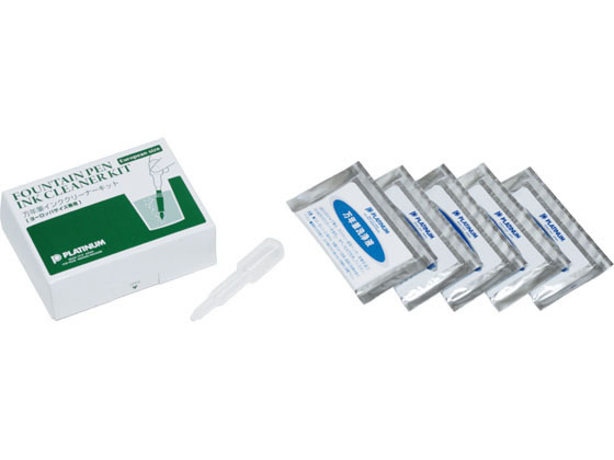 【ブラックフライデー限定★27日9:59迄店内ポイント2倍】【お取り寄せ】プラチナ 万年筆用インククリーナーキットE ヨーロッパサイズ用 ICL-1200E 万...