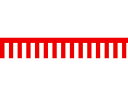【レビュー投稿で100円OFFクーポン】送料無料【お取り寄せ】タカ印 ラウンドシート 紅白幕 40-7500 表彰式 記念式典等 式典