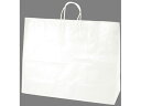【スーパーDEAL ポイント10%バック】 送料無料 【お取り寄せ】タカ印 手提げバッグ 白無地 超特大横長 50枚 50-5700 紙手提袋 丸紐 ラッピング...