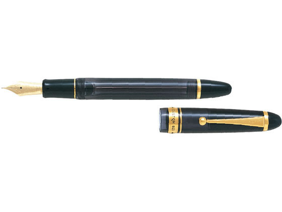 PILOT - 【マラソン限定★2,000円クーポン＆ポイント2倍】【お取り寄せ】パイロット 万年筆 カスタム823 透明ブラック 硬めの中字 吸入式 万年筆 筆ペン デスクペン 誕プレ