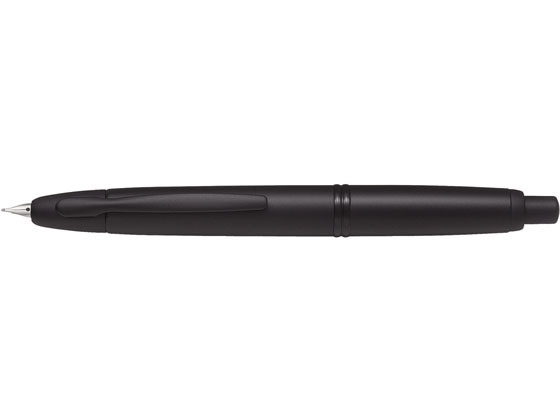 【お取り寄せ】パイロット 万年筆 キャップレス ブラックマット 硬めの中字 万年筆 筆ペン デスクペン