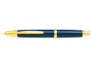 【お取り寄せ】パイロット 万年筆 キャップレス ダークブルー 硬めの細字 万年筆 筆ペン デスクペン
