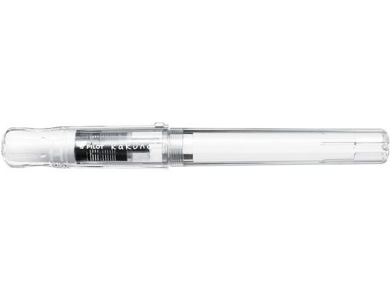 パイロット 万年筆 kakuno(カクノ) 透明 硬めの細字 万年筆 筆ペン デスクペン