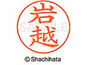 【ポイント10%バック★30日9:59迄】【お取り寄せ】シヤチハタ ネームペン用ネーム シルバー 既製 岩越 X-GPS-0309 イ ネームペン用ネーム部 ア...