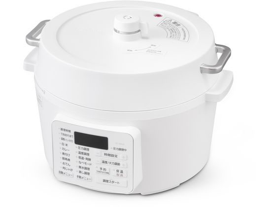 【お取り寄せ】アイリスオーヤマ 電気圧力鍋 4.0L ホワイト PC-MA4-W 調理 キッチン 家電