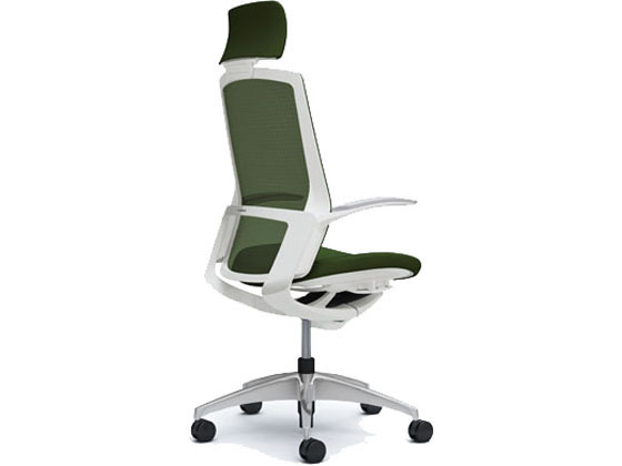 【レビュー投稿で100円OFFクーポン】【メーカー直送】オカムラ フィノラ エクストラハイバック 座クッション デザイン肘DグリーンC74CCW【代引不可】【組立・設置・送料無料】肘付き 固定肘タイプ メッシュチェア オフィスチェア オフィス家具 [2]