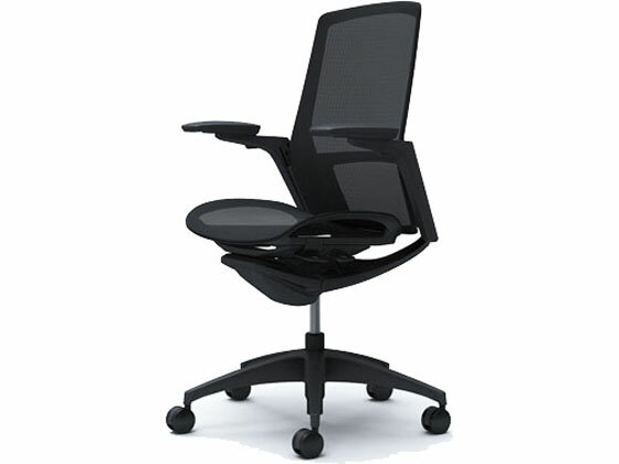 With Armrest - 【レビュー投稿で100円OFFクーポン】【メーカー直送】オカムラ フィノラ ハイバック 座メッシュ アジャスト肘 ブラック C785MR【代引不可】【組立・設置・送料無料】肘付き 可動肘タイプ メッシュチェア オフィスチェア オフィス家具