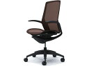 【スーパーDEAL ポイント10%バック】 【メーカー直送】オカムラ フィノラ ハイバック 座メッシュ デザイン肘 Dブラウン C745MR【代引不可】【組立・...