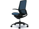 【スーパーDEAL ポイント10%バック】 【メーカー直送】オカムラ フィノラ ハイバック 座メッシュ デザイン肘 Dブルー C745MR【代引不可】【組立・設...
