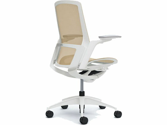 【レビュー投稿で100円OFFクーポン】【メーカー直送】オカムラ フィノラ ハイバック 座メッシュ アジャスト肘 ベージュ C785WW【代引不可】【組立・設置・送料無料】肘付き 可動肘タイプ メッシュチェア オフィスチェア オフィス家具