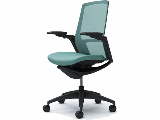 【商品説明】現代にマッチする斬新なデザインと機能性を求め、自動車デザインで培われた「ジウジアーロ・デザインの美意識」と約70年に及ぶシーティング開発で培われた「オカムラの技術力」をフィノラに終結。背からすっと伸びる美しいアーム、背から座下へと流れるフレームライン。まるで風を切るかのように薄く軽やかなデザインとカスタムパネルが織り成す品格のあるデザインに多様な作業姿勢と体格にフィットする機能を搭載しました。【仕様】●品番：C787MR　F1G6●背座タイプ：背／メッシュ、座／クッション●カスタムパネル：ブラック●脚カラー：ブラック●ボディカラー：ブラック●肘タイプ：アジャストアーム●外寸法：幅690〜740×685×970〜1070mm●座面高さ：420〜520mm●座面寸法：400〜450mm●肘高さ：600〜800mm●材質：背フレーム／樹脂成型品、座／樹脂成型品、脚／アルミダイキャスト、キャスター／φ60ナイロン双輪キャスター●カラー：セージ●機能：アンクルチルトリクライニング（リクライニング角度23°／強弱調整可能／リクライニング固定可能）、座面高さ調節可能（ストローク100mm）、座面奥行き調節可（ストローク50mm）●生産国：日本国●注文単位：1脚●グリーン購入法適合●組立設置サービス付※受注生産品につき、ご注文以降キャンセルを承ることができかねます。【検索用キーワード】オカムラ　okamura　岡村　フィノラ　Finora　finora　オフィスシーティング　オフィスチェア　チェア　イス　椅子　高機能チェア　メッシュチェア　　ハイバック　ミドルバック　セージ　水色　C787MR　F1G6　C787MRーF1G6　C787MR　F1G6　肘付き　肘有　アジャストアーム　OAチェア　メッシュチェア（肘つき）　RPUP_02　RB1612薄く軽やかなデザインに多様な作業姿勢と体格にフィットする機能を搭載。