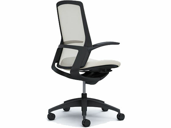 【マラソン限定クーポン★11日9:59迄ポイント2倍】【メーカー直送】オカムラ フィノラ ハイバック 座クッション デザイン肘 ホワイト C747MR【代引不可】【組立・設置・送料無料】肘付き 固定肘タイプ メッシュチェア オフィスチェア オフィス家具 [2]